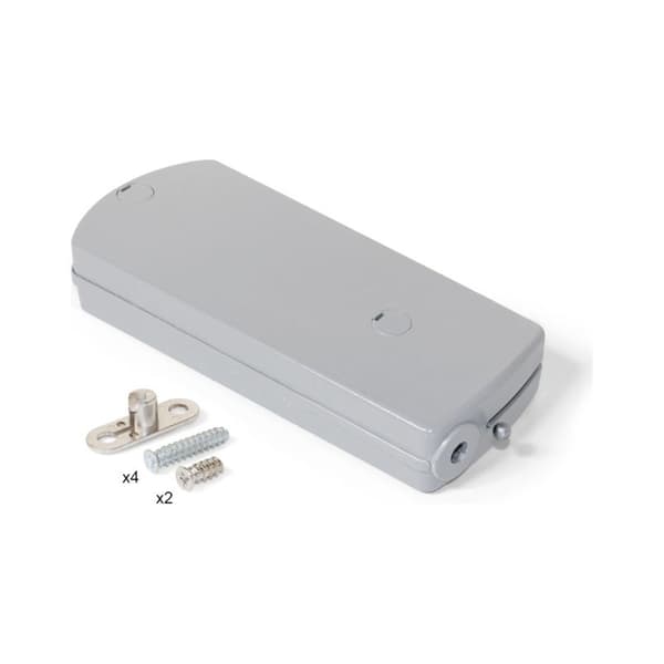 Emuca 1010621 Microwinch løftebeslag til låger, 14 kg, stål og plast, grå