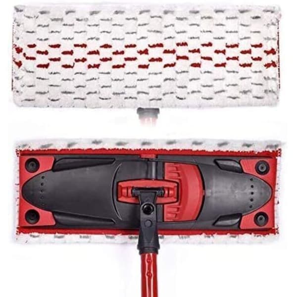 Sæt med 6 Vileda Ultramax kompatible mikrofiber mopper, holdbare og vaskbare 36x14 cm gulvklude