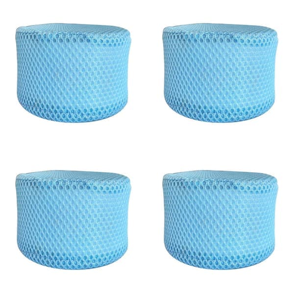 4-pack skyddsnät kompatibla med Mspa Spa-filter, hål i båda ändar