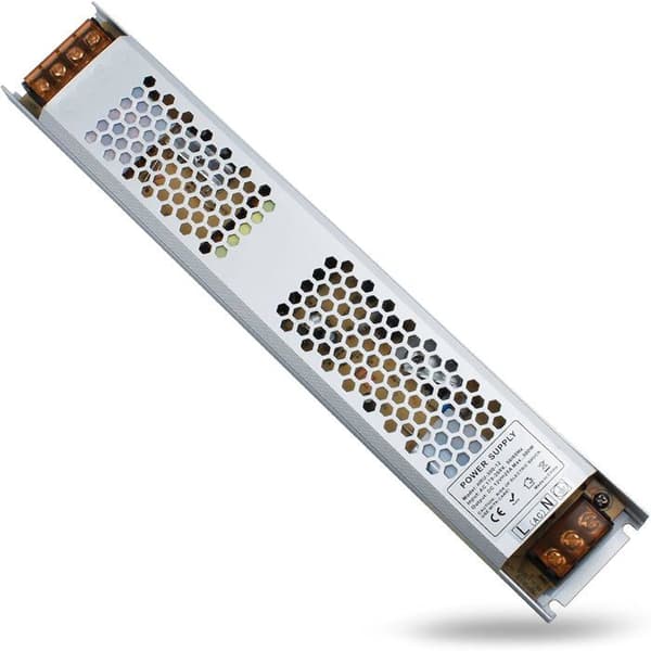 12V 25A 300W LED-transformator, AC til DC strømforsyning for lavspent LED-belysning