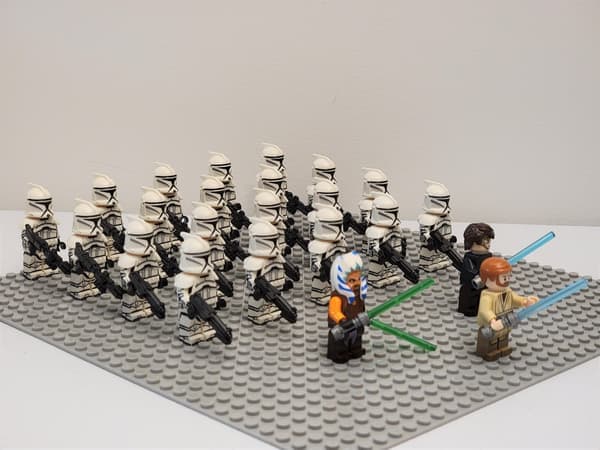 Star Wars Battle Sæt Fase 1 Clone Troopers Droider Custom Sæt 66 dele