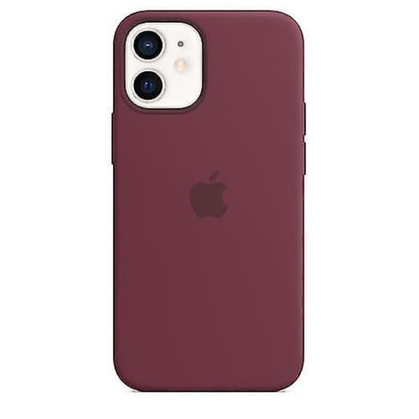 Apple Mhkq3zm/a Magsafe Silikonskal för iPhone 12 Mini - Plommon Better1