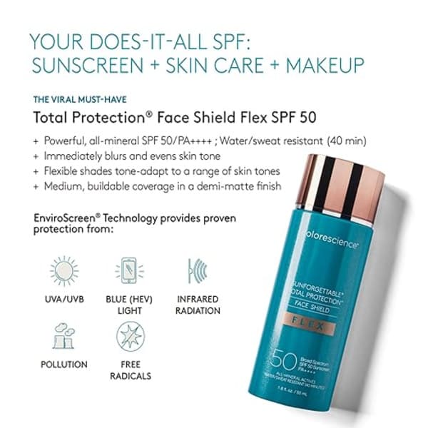 Colorescience Comprehensive Facial Protection Flex SPF 50, 53,2 ml