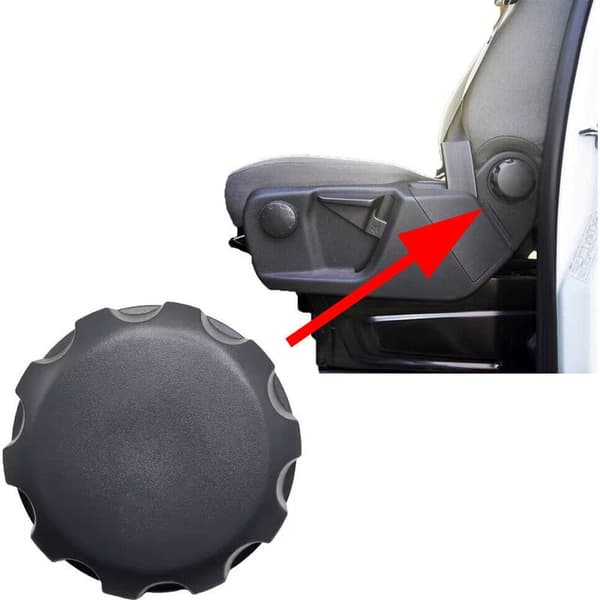 BK218618K78 Justeringsknapp for sete til Ford Transit Custom MK8 Svart
