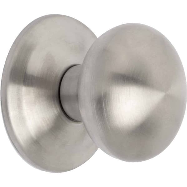 Emuca Bowler dørhåndtak, Ø70mm, rustfritt stål, satengnikkel