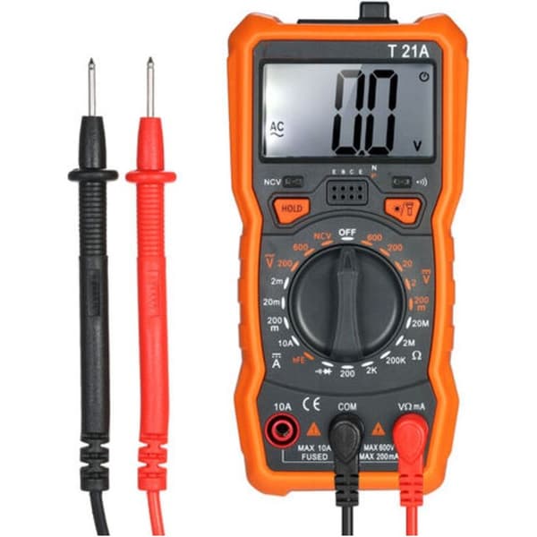 2000-tals digital multimeter med NCV, professionell elektrisk testare, digital multimeter, fickvoltmeter, mäter AC/DC-spänning, DC
