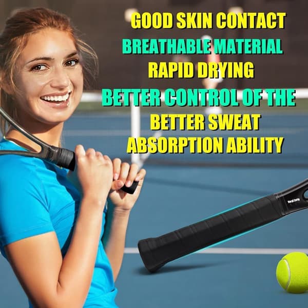 Tennisracket Grepptejp, (6/12/60 Grepp) Racketgrepp, Tennis Overgrip Tejp