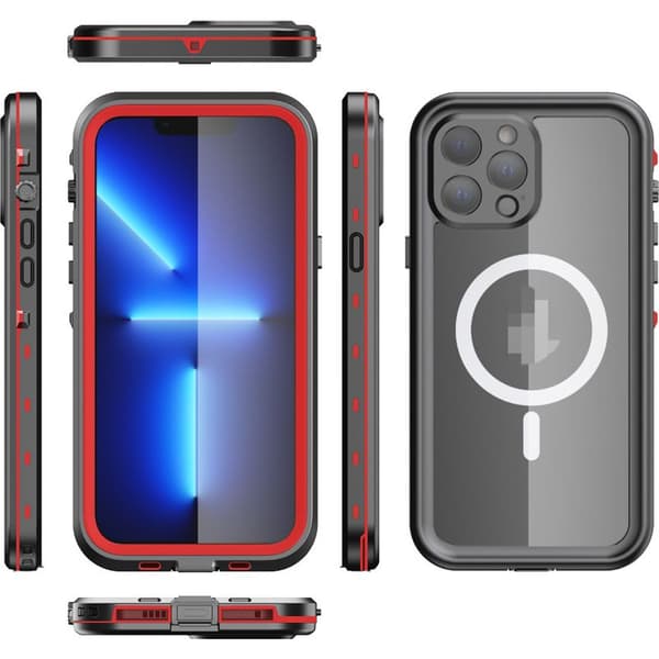 Vedenpitävä puhelinkotelo – IP68 koko vartalon sukellussuojaus iPhone 17 Pro Maxille – Valitse väri
