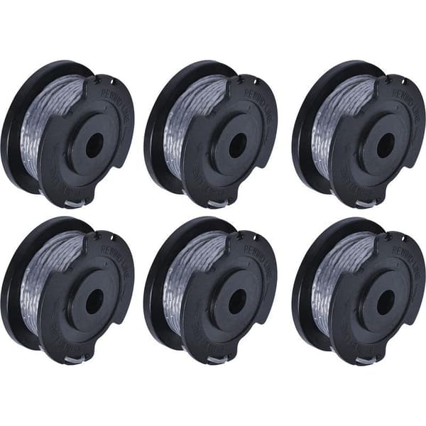 F016800569 Spole og tråd kompatibel med Bosch EasyGrassCut udskiftning, 6 stk.