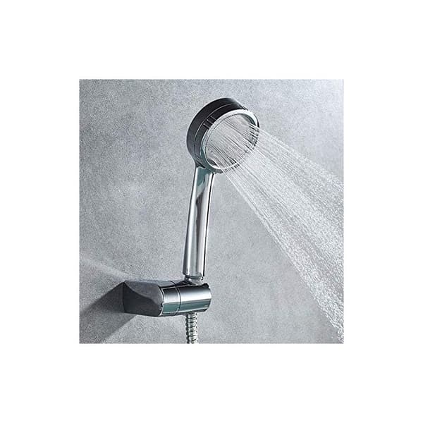 81 mm højtryks brusehoved – håndbruser med Rub-Clean dyser – vandbesparende – nem værktøjsfri installation
