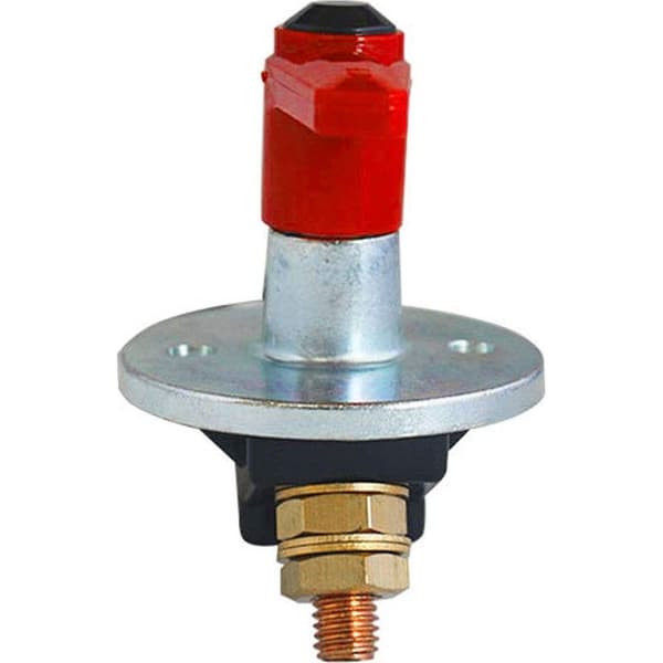 Batteriisolator afbryder, 12V-60V 300A Universal Fastnøgle Bilbatteri Afbryder Strømisolator Nødstopkontakt til Bil, Båd