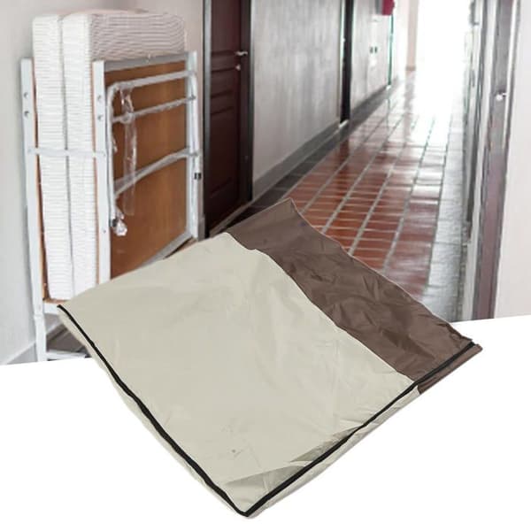 Fällbart sängöverdrag - 1 stycke, 101.9x32.8x103.9 cm - Dammtätt överdrag - Vattentätt skydd - För inomhus- och utomhusbruk