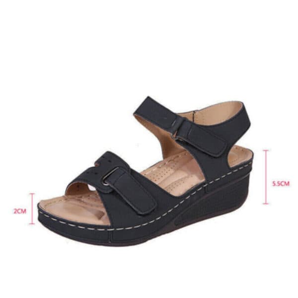 Slingback Sandaler SKO SORT 37/UK 4 sort 37/UK 4 sort 37/UK 4 black