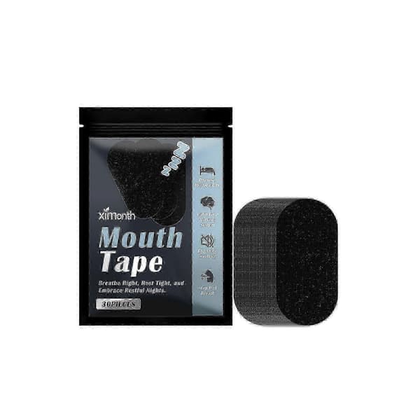 Anti-snorke søvnplaster - Reducerer snorken, forbedrer søvn, fugter, 30 stk.