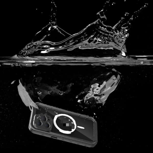 Vedenpitävä puhelinkotelo – IP68 koko vartalon sukellussuojaus iPhone 17 Pro Maxille – Valitse väri