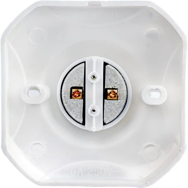 LED-lampsockel - 220-240V - E27-skruv - Vit - 4 stycken