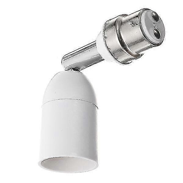 B22 til E27 2a Drejelig Fleksibel Forlæng Universal Konverter Pære Adapter Lampeholder Ac250v