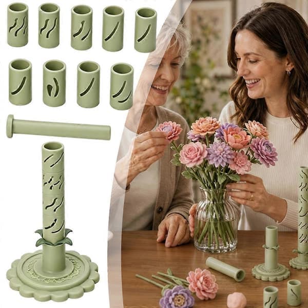 Modular-Clay Blooms Maker Blooms by Play-Doh kit 3d leire blomsterlaging materialer for voksne