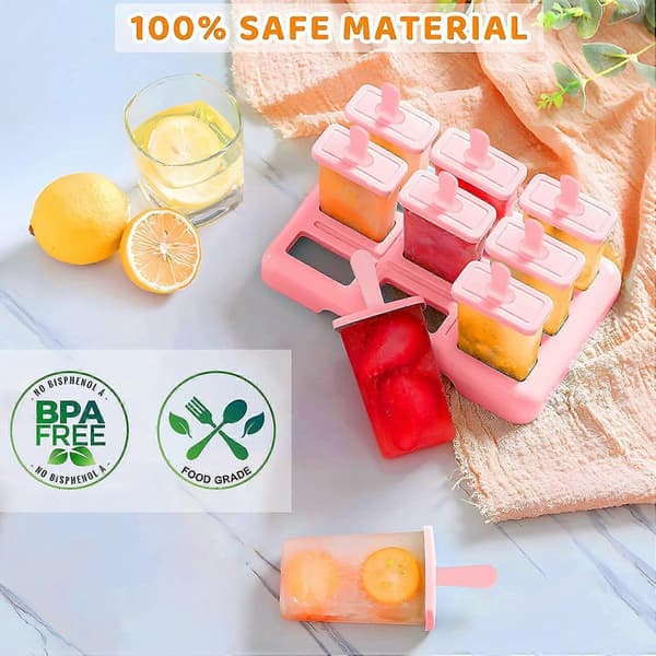 Ispindeforme 9 stk. Ispindeform PP Ispindeforme BPA-fri Ispindeform Nem frigivelse Genanvendelig Ispindemaskine Pink