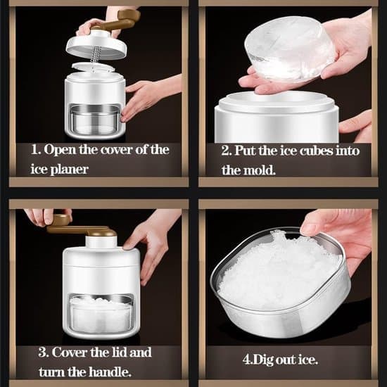 Slushy Maker – Ismaskin – Isskrape – Isknuser – Shaved Ice Maskin – Manuell – Hvit