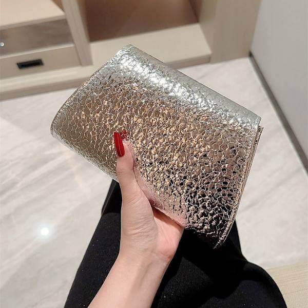 Aftentasker Paillet Clutch SØLV sølv sølv silver