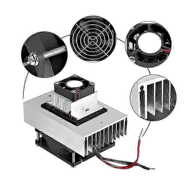 DIY Kjølesystem Kit Halvleder Termoelektrisk Peltier Kjøling System Air Condit
