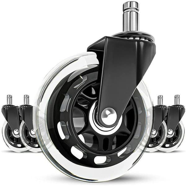 5 pyörän sarja, 50 kg, musta