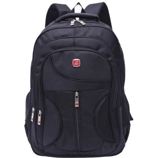 Vandtæt Nylon Laptop Rygsæk - Sort - Herre