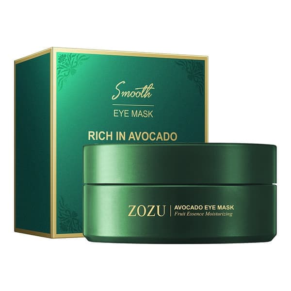 Fugtgivende øjenlapper til at forbedre mørke rande og fine linjer. Avocado Avocado