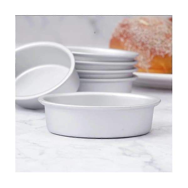 16 stk. ostforme i aluminiumslegering, non-stick bageforme, oval brødform, gør-det-selv chokoladekageform