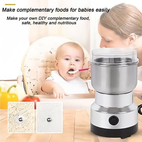 Multifunksjonell elektrisk kaffekvern, kaffekvern for hjemmebruk, høyhastighetskvern, liten krydderkvern