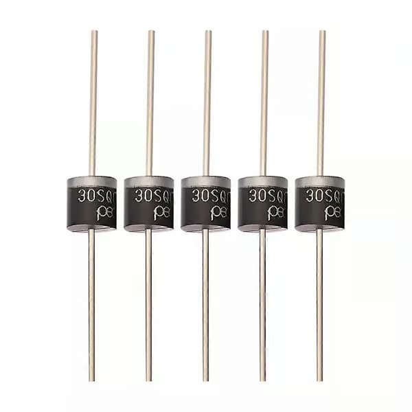 5 st 30SQ045 Schottky-dioder 30A 45V solcellsbypass- / blockeringsdioder