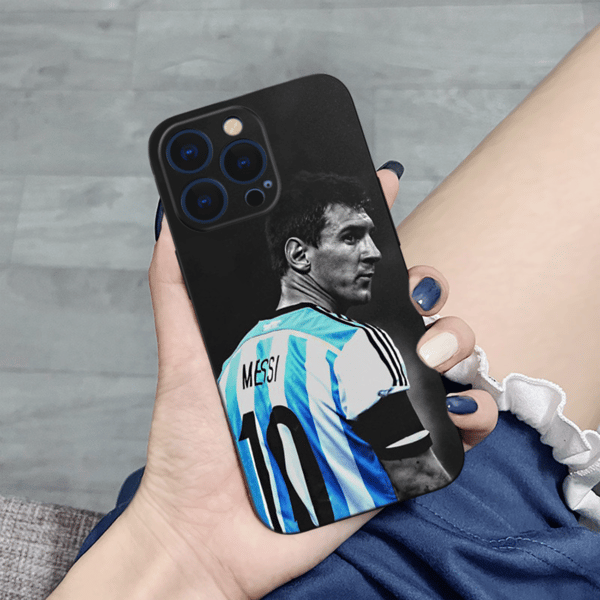 Lionel Messi #10 Mobilskal, Skyddsfodral för fotbollsfans, VM-tema present till iPhone 43533 iPhone 15 Pro Max 43533 iphone 15 pro max