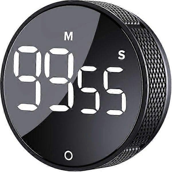 Digital kökstimer, visuell timer stor LED-display magnetisk timer för klassrum matlagning fitness bakning lärande undervisning