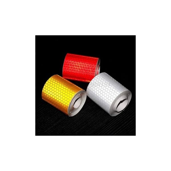 Wanxida Reflextejp 3PCS Reflextejp Säkerhetsvarning Synlighet Natttejp med Bikake-pil 5cm x 3m