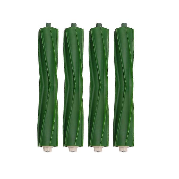 4 sett med gummibørsteruller for flere overflater for I&E Series I7 I7+I8 I8+/Plus E5 E6 E7 robotstøvsuger C
