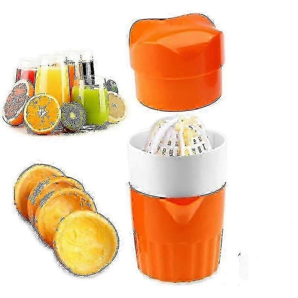 Manuel Citruspresser med Si - Perfekt til Citroner, Appelsiner og Grapefrugter