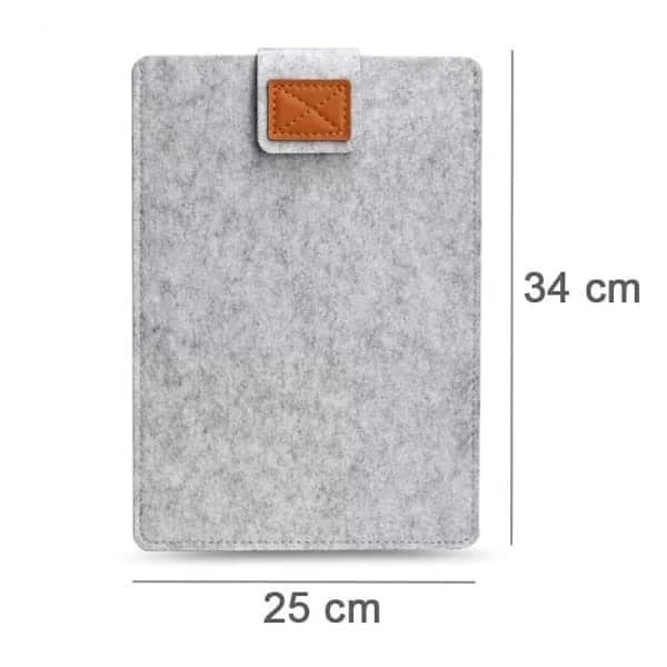 Computerkabinet 13 tommer, passer til MacBook Pro og Air - Uldfilt sleeve