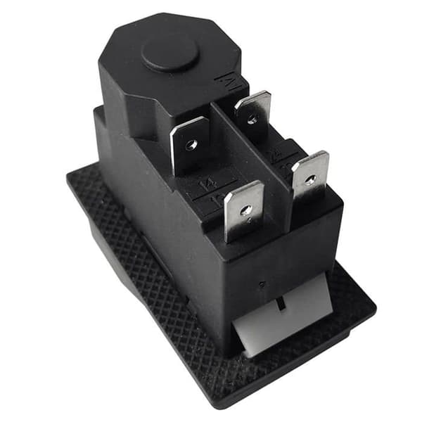 Afbryder - Solenoid trykknap - KJD17 220V 4-benet