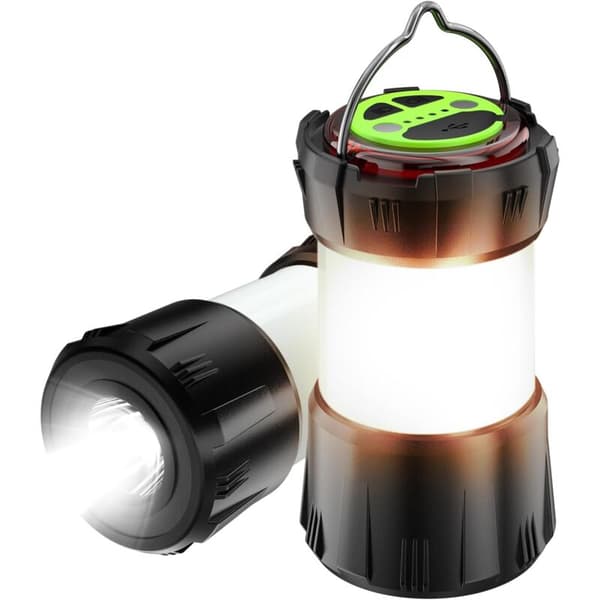 Campinglanterne – 9 moduser IP67 vanntett magnetisk for nødsituasjoner