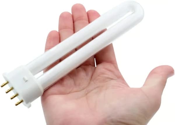 9W Lyspære Twin Tube Erstatning til Lyspære - 2G7 Base 4 Pin