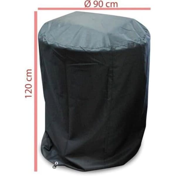 Grilltrekk - OKZ - Rundt - Polyester - Diameter 90 cm - UV-bestandig