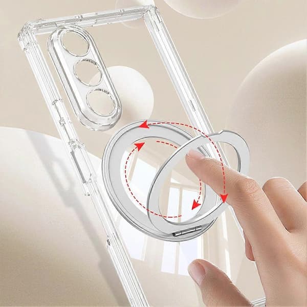 Samsung Z Fold7 -matkapuhelinkotelo Transparent