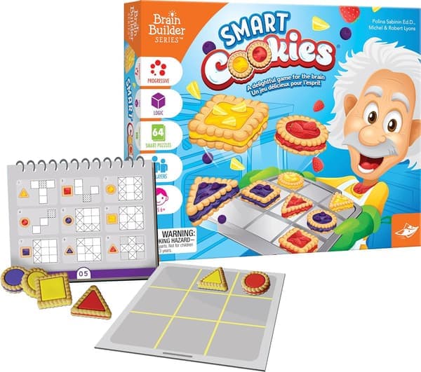 Smart cookies, brætspil, logikspil, fra 6 år, 1 spiller E E