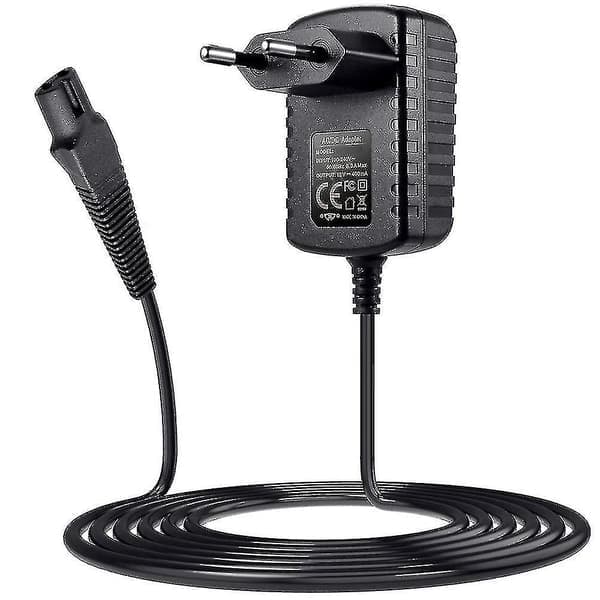 Braun Barbermaskine Oplader EU Stik Oplader til Braun Barbermaskiner