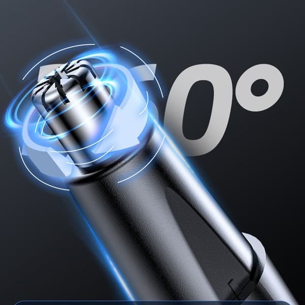 USB oppladbar nesetrimmer for menn og kvinner hvit white