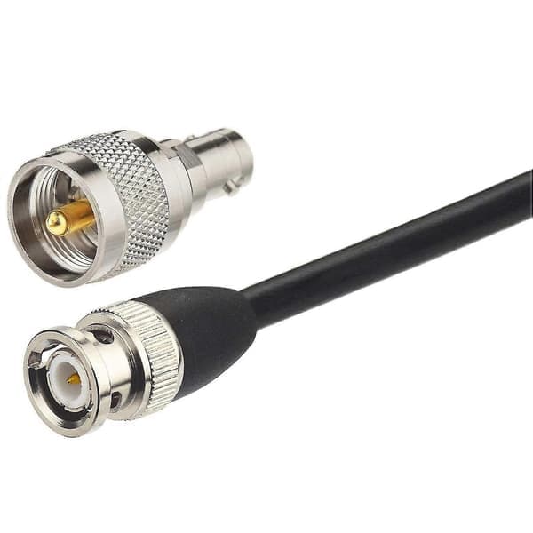 CB Radio Blød Pisk Antenne 27MHz 100cm PL259 BNC Magnetisk Base