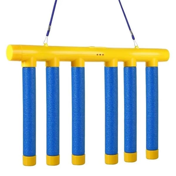 Drop stick-spelset för träning, rolig utmaning, förälder-barn-interaktion, gul partyleksak