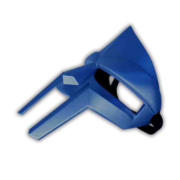Cosplay Gladiator Halloween festmask Blå L blue