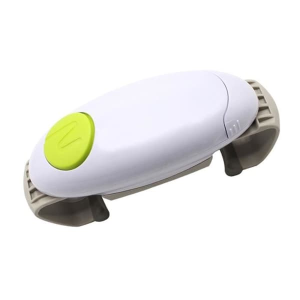 Automatisk Glasåbner - One Touch - Multifunktionel - Ergonomisk - Hvid - AA Batterier